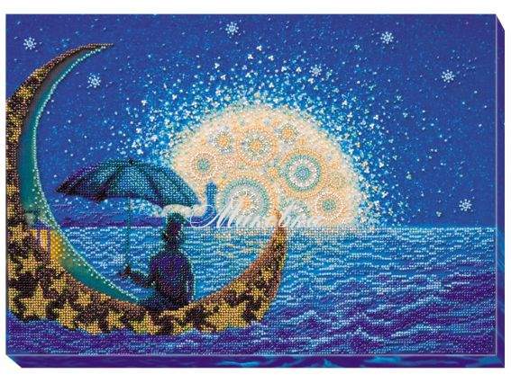 AB-623 Місячна соната Абріс Арт Вишивка бісером