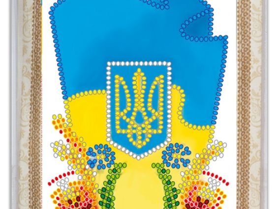 Набір для вишивання листівки АО-142 Україна Абріс Арт