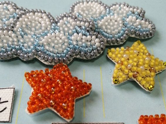 Набір для вышивання листівка 3D AOO-001 Серед зірок і хмар Абрис Арт