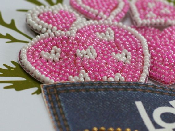 Набір для вышивання листівка 3D AOO-003 Від чистого серця Абрис Арт