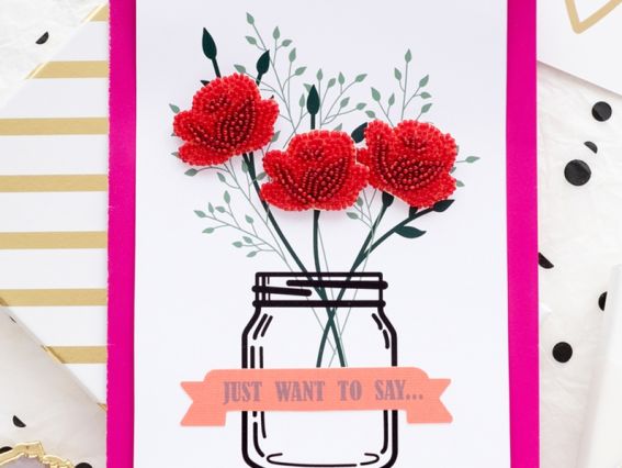 Набор для вышивания 3D Открытка AOO-004 Счастье в мелочах, Абрис Арт