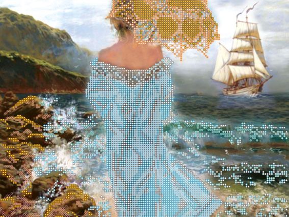 Схема (рисунок) на холсте Магия моря, АС-155, Абрис Арт Схема (рисунок) на холсте Магия моря, АС-155, Абрис Арт