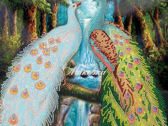 Схема (рисунок) на холсте Соперники, АС-160, Абрис Арт Схема (рисунок) на холсте Соперники, АС-160, Абрис Арт