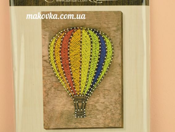 ABC-006 Повітряна куля Абріс Арт стрінг-арт набір для творчості