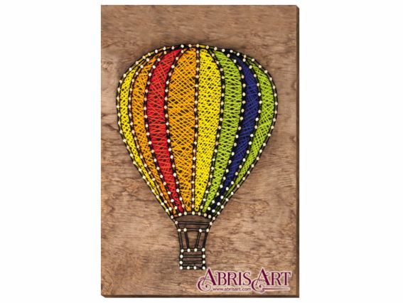 Стрінг-арт ABC-006 Повітряна куля, Абріс Арт  Стрінг-арт ABC-006 Повітряна куля, Абріс Арт 