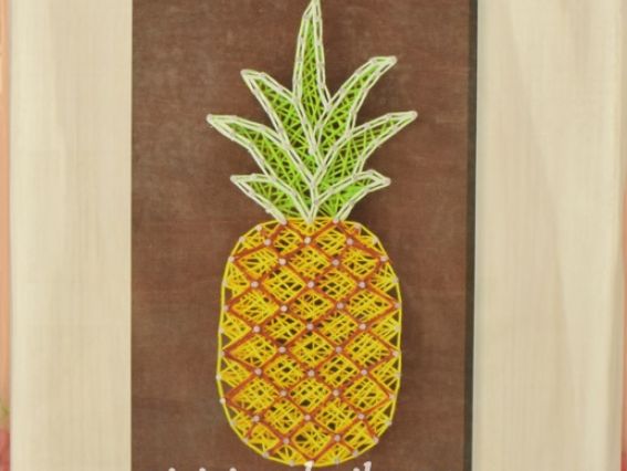 ABC-009 Ананас Абріс Арт стрінг-арт набір для творчості