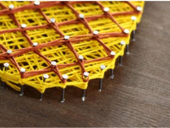 ABC-009 Ананас Абріс Арт стрінг-арт набір для творчості