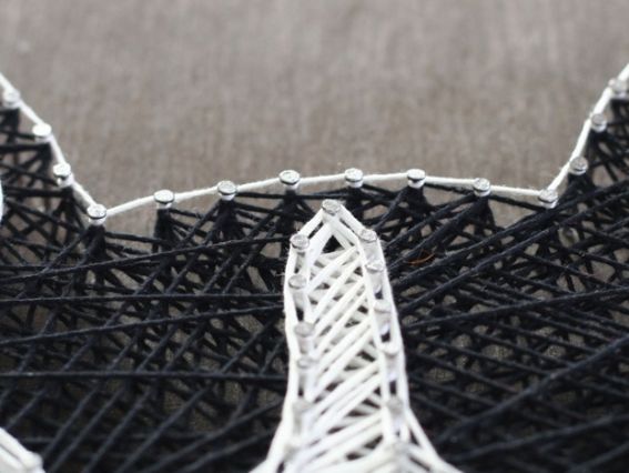 ABC-010 Французьский бульдог Абріс Арт стрінг-арт набір для творчості