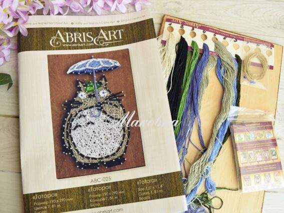 Стрінг-арт ABC-025 Тоторо, Абріс Арт 