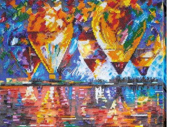 Вышивка бісером Воздушные шары, АВ-442 Абрис Арт