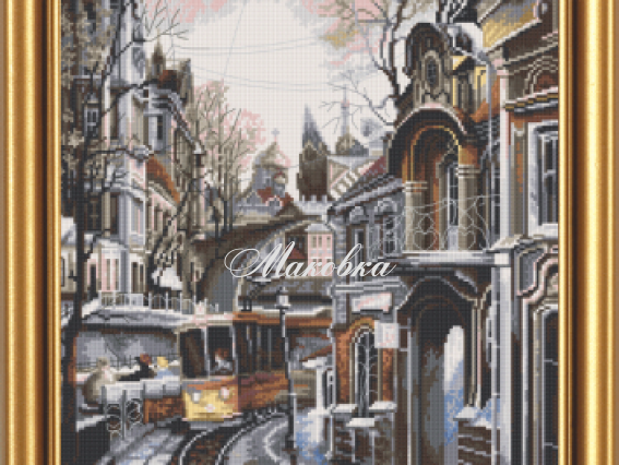 Набір для вишивання Трамвайна колія РЕ3109, Нова Слобода