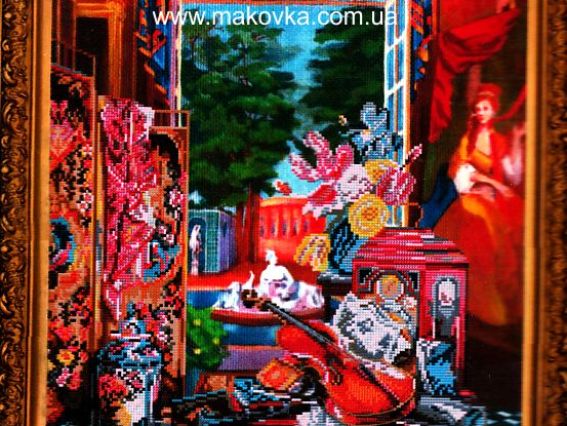 Версаль (СР 3131), Нова Слобода, вышивка нитками