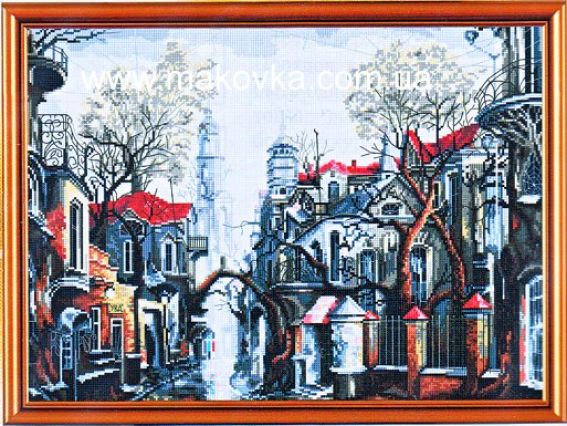 В тумане (3309 РЕ), Нова Слобода, вышивка нитками В тумане (3309 РЕ), Нова Слобода, вышивка нитками