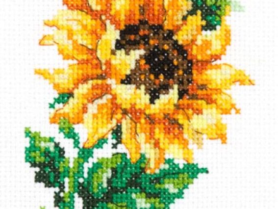 Вышивка Подсолнушек, 28-04 Чудесная Игла Вышивка Подсолнушек, 28-04 Чудесная Игла