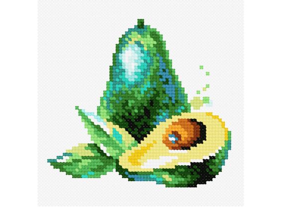 Авокадо N-1704 Чарівниця вышивка крестом