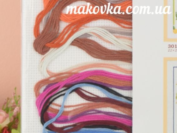 Набор для вышивания нитками Гусь-моряк 3011 Чарівниця 