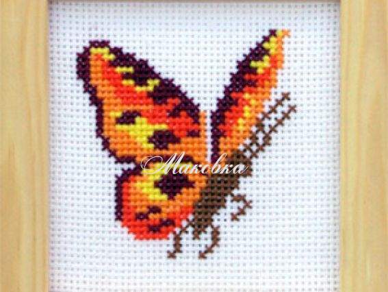 Бабочка №907 Чарівниця набор для вышивания крестом Бабочка №907 Чарівниця набор для вышивания крестом