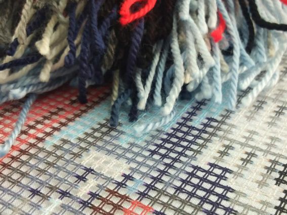 Набор для вышивания подушки полу-крестиком V-189 Лондон, ТМ Чаривныця 