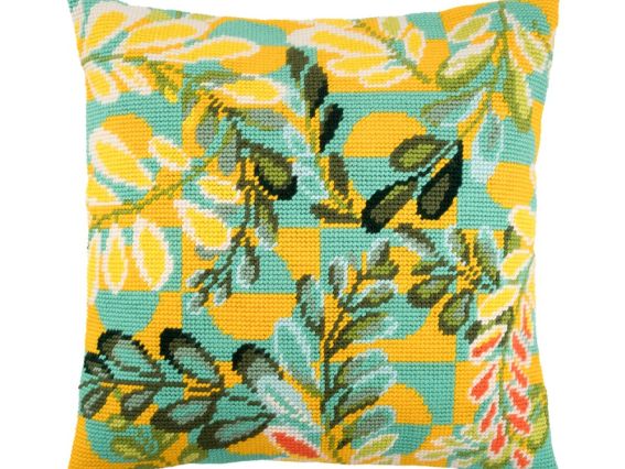 Подушка полу-крестиком V-238 Акация, Чаривныця, набор для вышивания