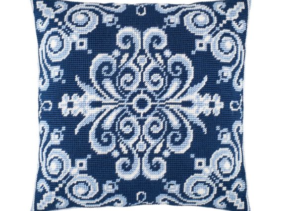 Подушка напівхрестиком V-287 Тегеран, Чарівниця, набір для вишивання Подушка напівхрестиком V-287 Тегеран, Чарівниця, набір для вишивання