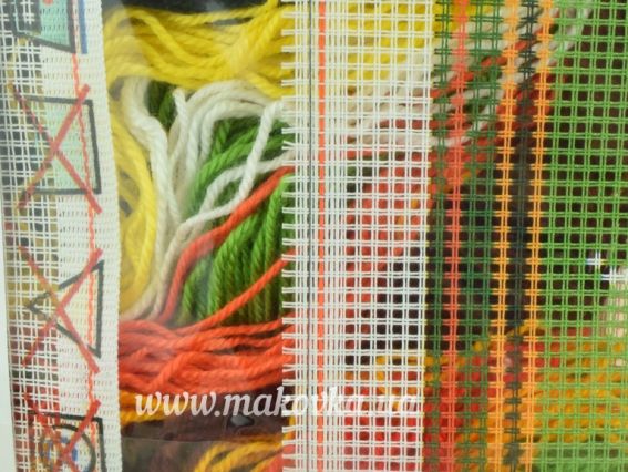 Набор для вышивания подушки полу-крестиком V-291 Китайский дракон , Чарівниця 