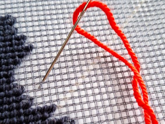 Набір для вишивання подушки 40х40 см V542 Гідність - Чарівниця у стилі Поп-арт 