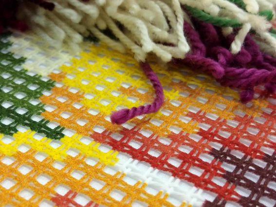 Набір для вишивання подушки хрестиком Філалки, Z-03, 40х40 см,  Чарівниця 