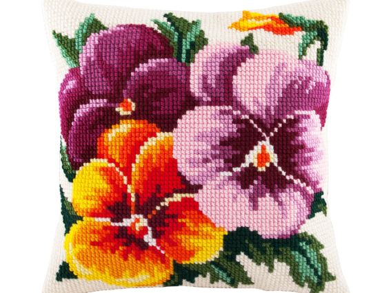 Подушка хрестиком Філалки, Z-03, ТМ Чарівниця Подушка хрестиком Філалки, Z-03, ТМ Чарівниця