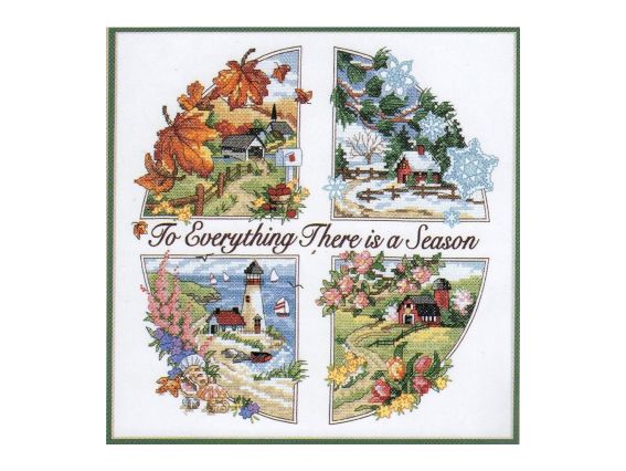 03174 Пори року A season for Everything , набір для вишивання хрестом DIMENSIONS 03174 Пори року A season for Everything , набір для вишивання хрестом DIMENSIONS