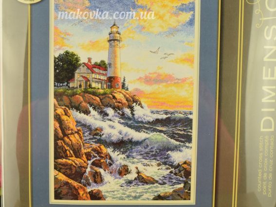 Набір для вишивання хрестиком 03895 Скелястий берег Rocky Point, DIMENSIONS