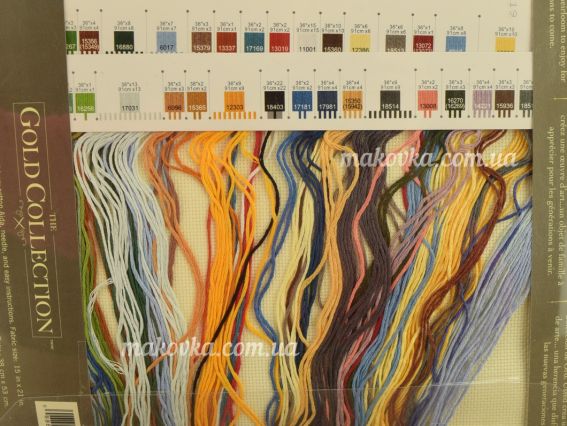 Набір для вишивання хрестиком 03895 Скелястий берег Rocky Point, DIMENSIONS