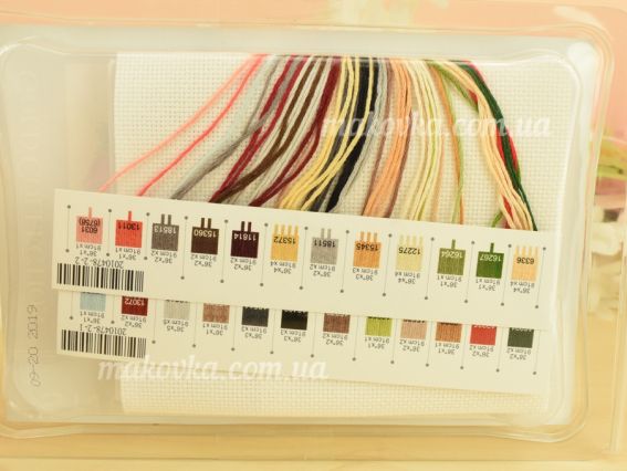 Набір для вишивання хрестом08826 Christmas Morning Pets, Домашние животные рождественским утром DIMENSIONS