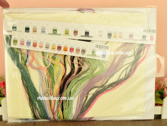 Набір для вишивання хрестиком 35124 Garden Door, DIMENSIONS Садові двері 