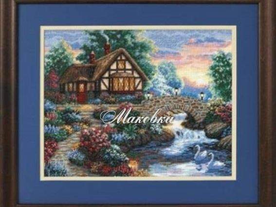 35172 Міст у сутінках Twilight Bride , вишивка нитками DIMENSIONS