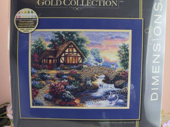 Набір для вишивання хрестиком 35172 Twilight Bride - Міст у сутінках DIMENSIONS 