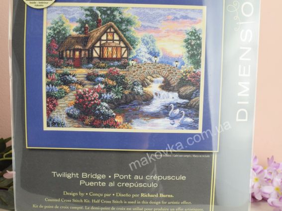 Набір для вишивання хрестиком 35172 Twilight Bride - Міст у сутінках DIMENSIONS 