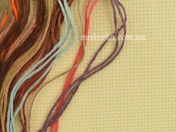 35199 Glory of Autumn, Велич осені набір для вишивання нитками DIMENSIONS