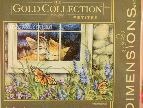 65051 Feline Love , Кошачья любовь, вышивка нитками DIMENSIONS 65051 Feline Love , Кошачья любовь, вышивка нитками DIMENSIONS