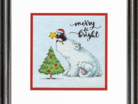 Набір для вишивання хрестиком Веселий і яскравий Merry & Bright DIMENSIONS 70-08990 