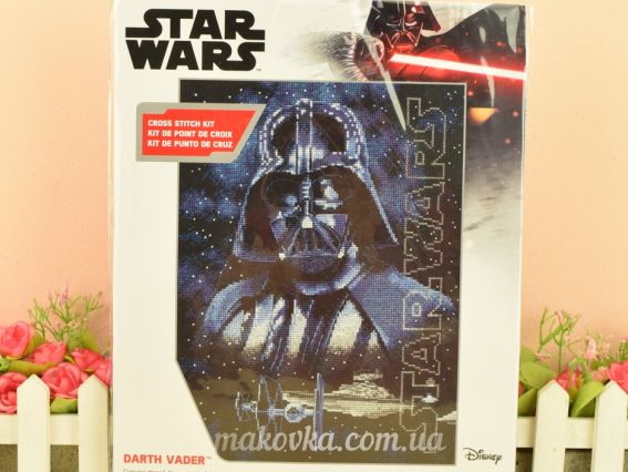 Набор для вышивания крестиком Дарт Вейдер Darth Vader 70-35381 DIMENSIONS