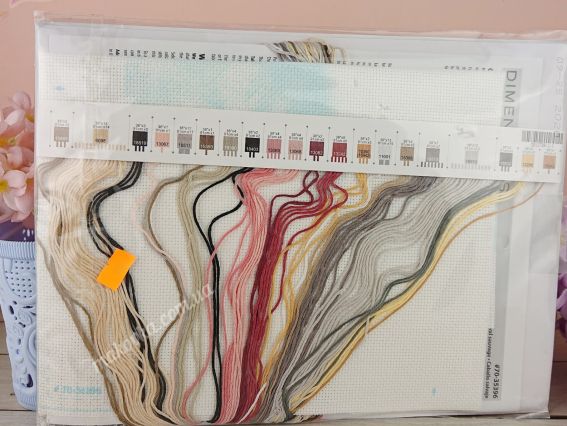 Набір для вишивання хрестиком Дикій кінь, Wild Horse DIMENSIONS 70-35396