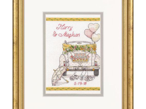 Набор для вышивания крестиком 70-65185 Wedding Day DIMENSIONS День свадьбы