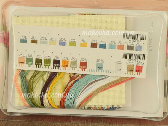 Набір для вишивання хрестом 70-65194 Садові предмети Garden collectibles  DIMENSIONS