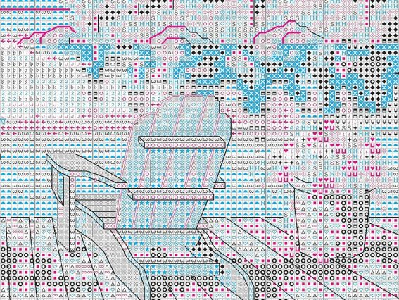 Набір для вишивання хрестиком 70-65231 Lakeside mornind Ранок на березі озера  DIMENSIONS