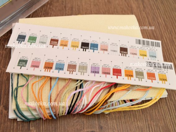 Набір для вишивання хрестиком 06847 Voyage at Sea / Подорож на море DIMENSIONS