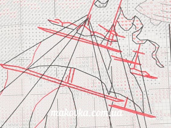 Набір для вишивання хрестиком 06847 Voyage at Sea / Подорож на море DIMENSIONS