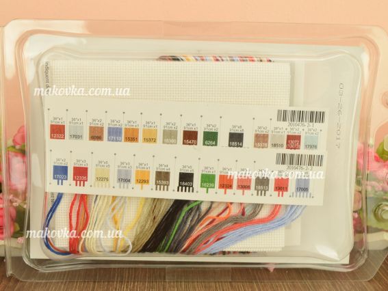 Набір для вишивання хрестиком Сніговик і олень Snowman & Reindeer DIMENSIONS 08824 