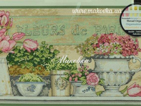 35204 Квіти з Парижа, Flowers of Paris, вишивка нитками DIMENSIONS 35204 Квіти з Парижа, Flowers of Paris, вишивка нитками DIMENSIONS
