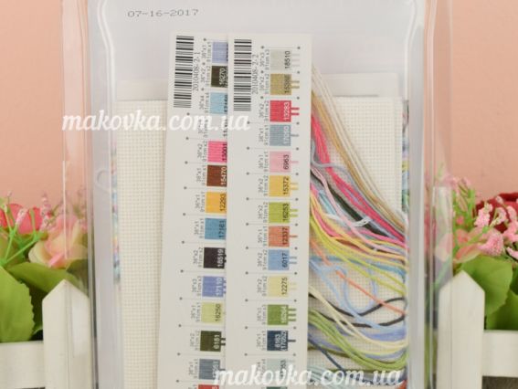 Набір для вишивання хрестиком 65057 Мальовничий маяк Scenic Lightouse DIMENSIONS