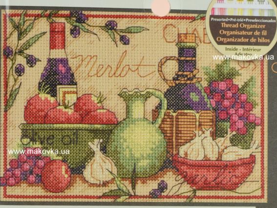 65061 Аромати Середземномор я Mediterranean Flavors вишивка нитками DIMENSIONS 65061 Аромати Середземномор я Mediterranean Flavors вишивка нитками DIMENSIONS